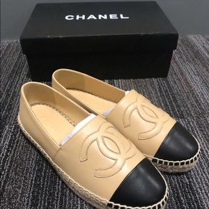 Chanel espadrilles beige US 6.5